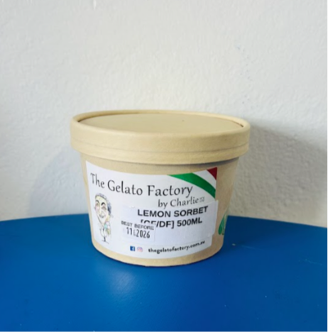 Lemon Sorbet Gelato