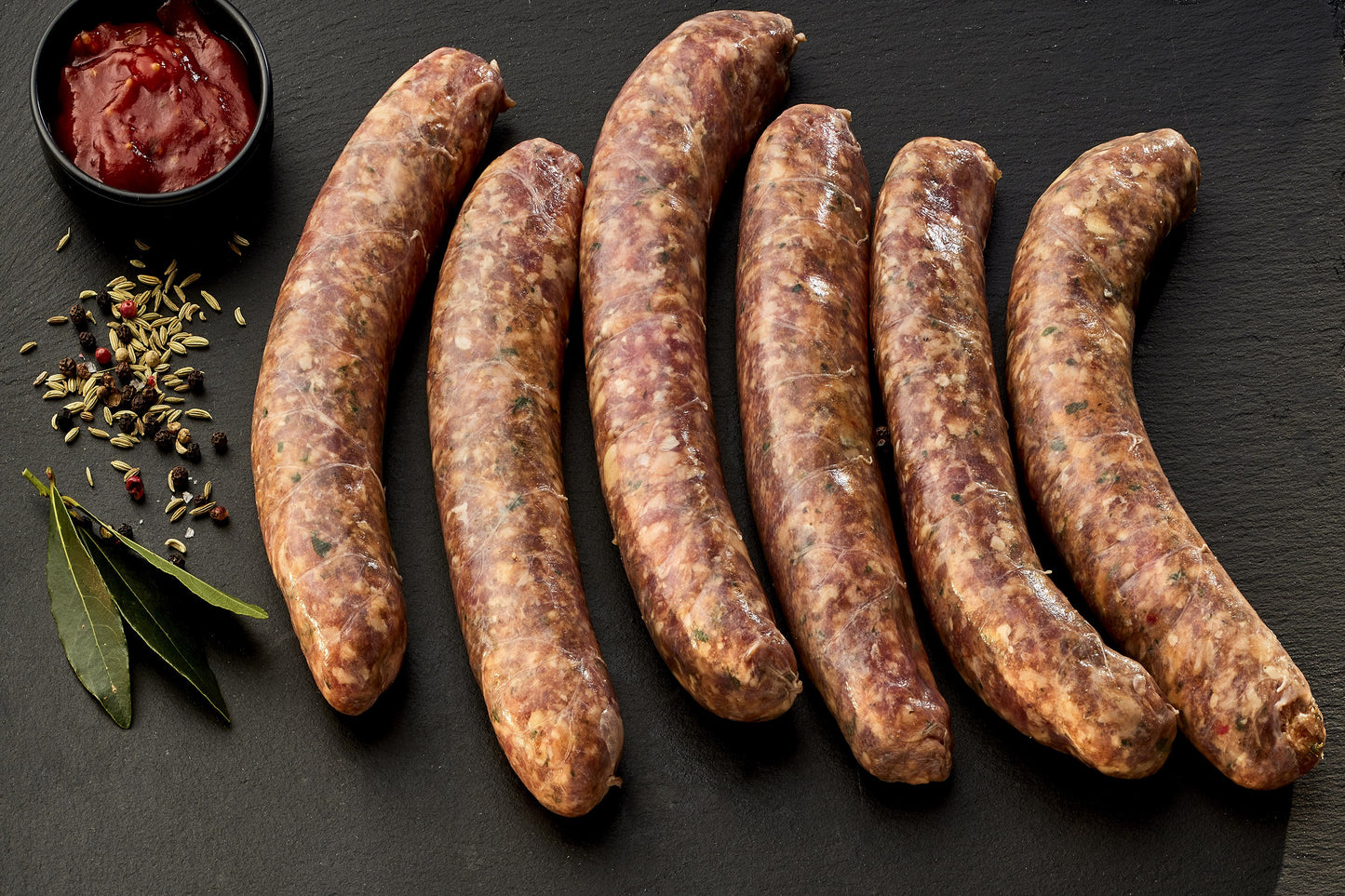 Lamb & Halloumi Sausages