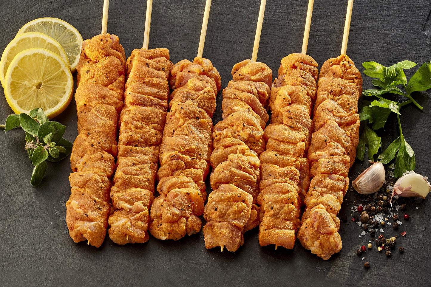 Lemon Pepper Chicken Souvlaki