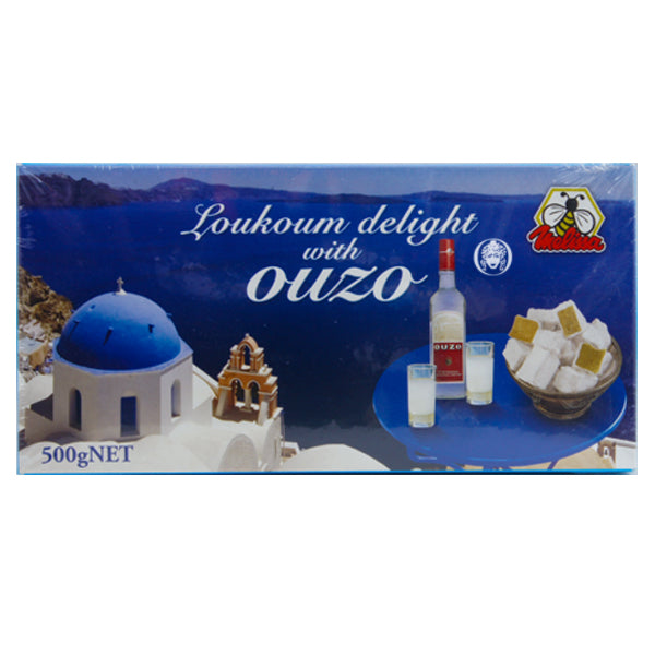 Loukoum Delight with Ouzo
