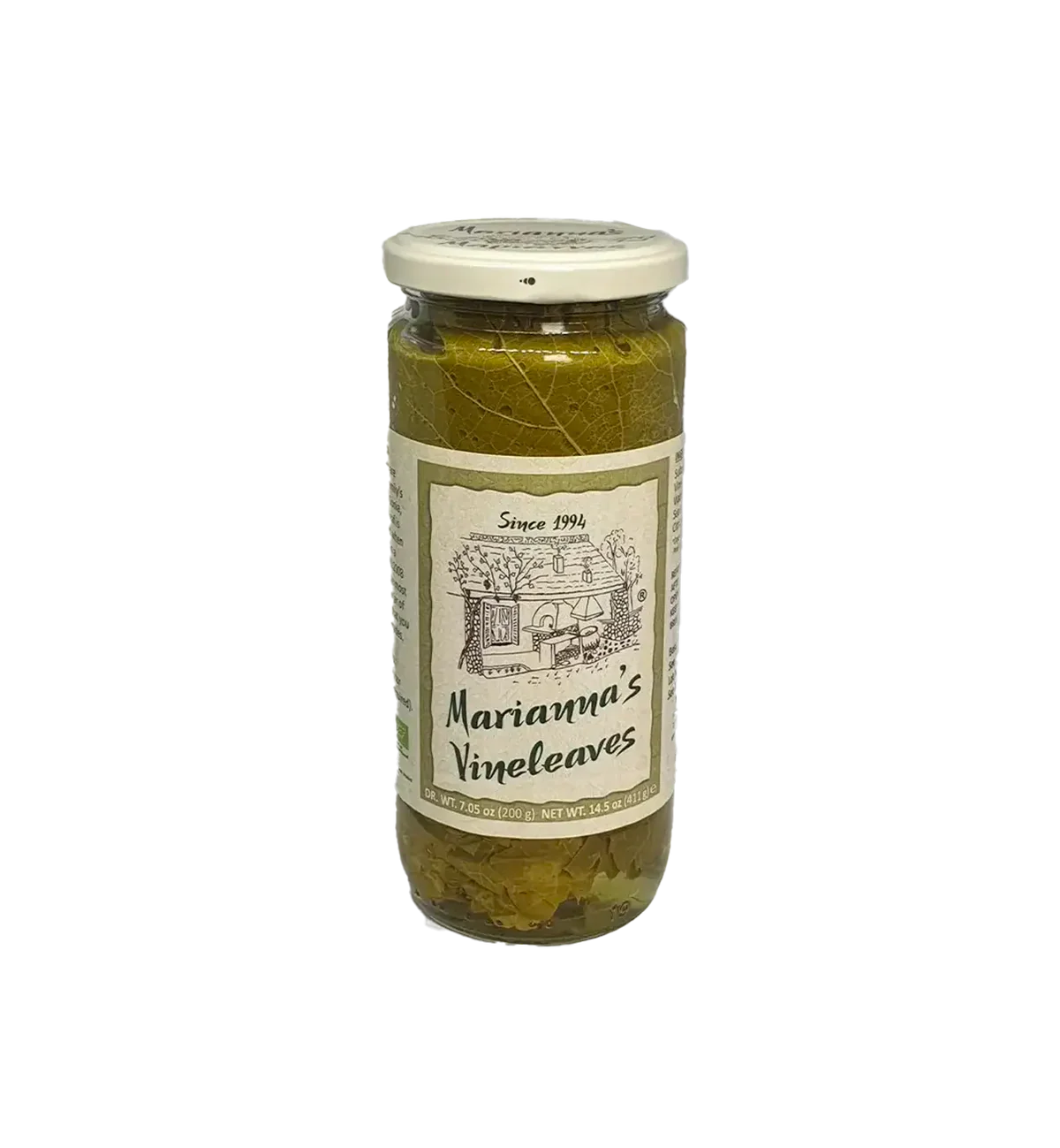 Organic Vineleaves 411g (200g Drained weight)