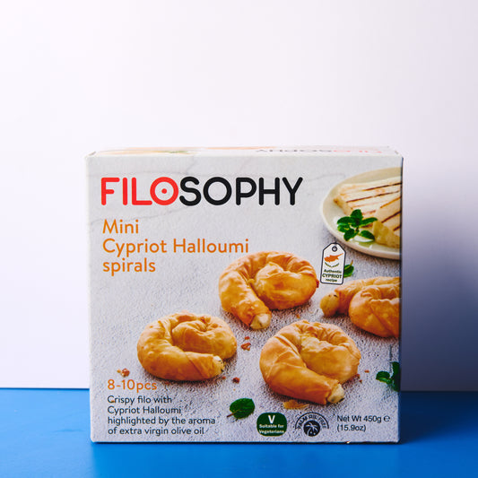 Mini Cypriot Halloumi Spirals Filosophy