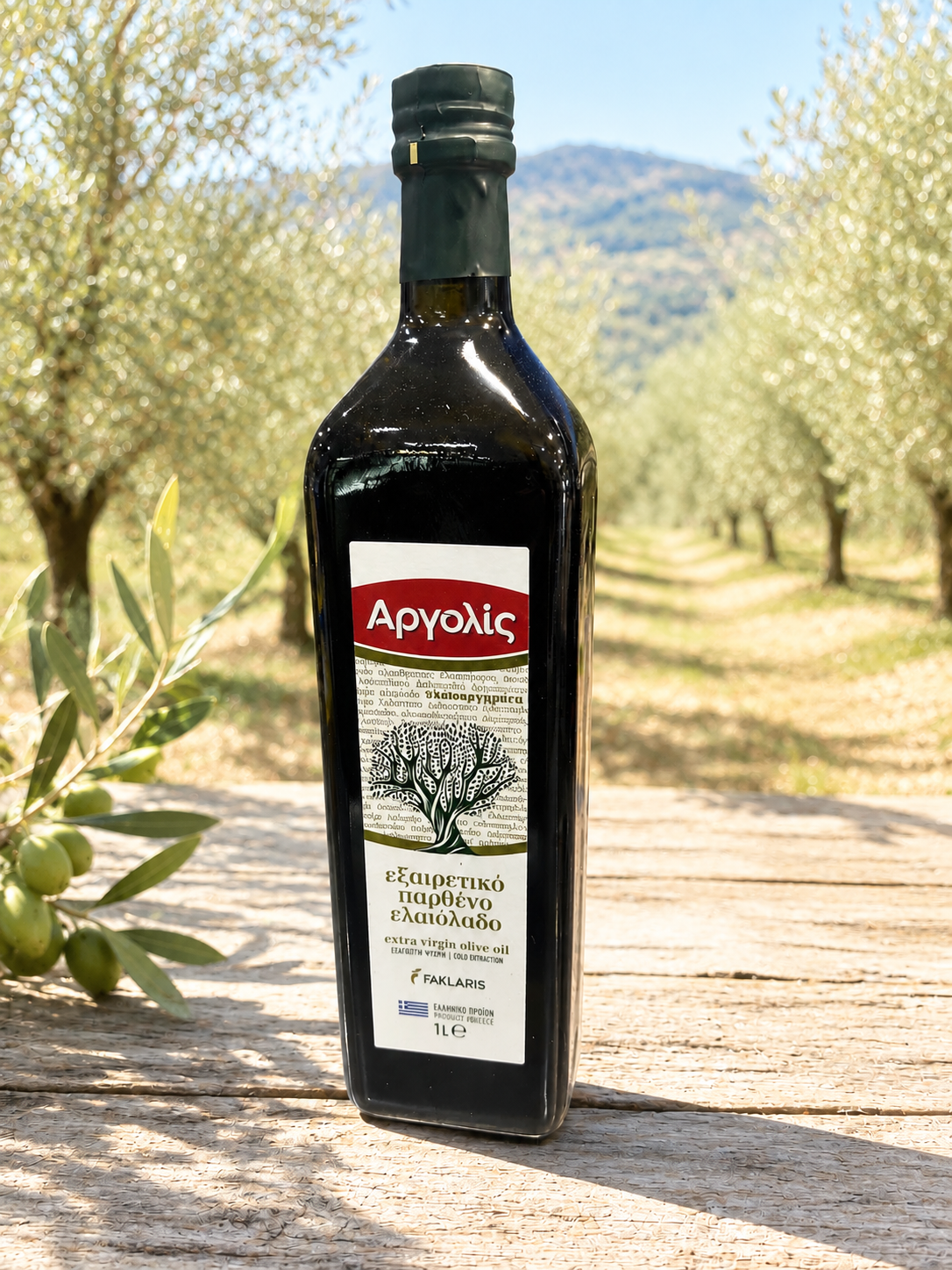 Argolis Extra Virgin Olive Oil (1 litre) SUPER SPECIAL