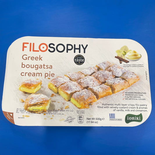 Filosophy Greek Bougatsa Cream Pie