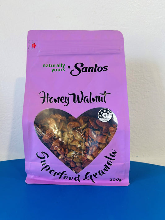 Santos Honey Walnut Superfood Granola