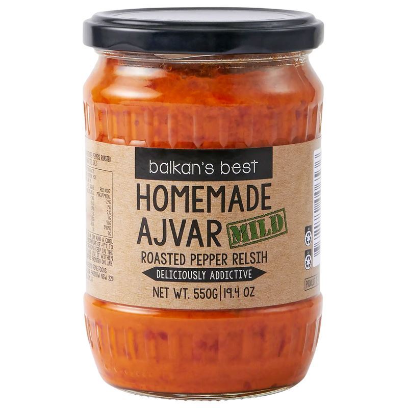 Balkan’s Best Homemade Ajvar Mild