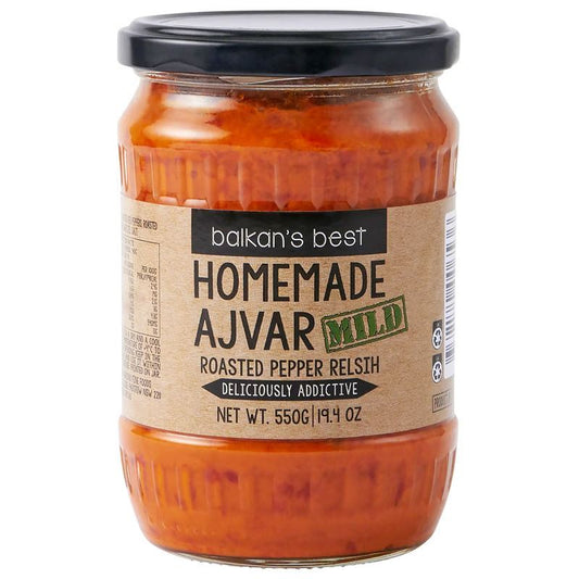 Balkan’s Best Homemade Ajvar Mild