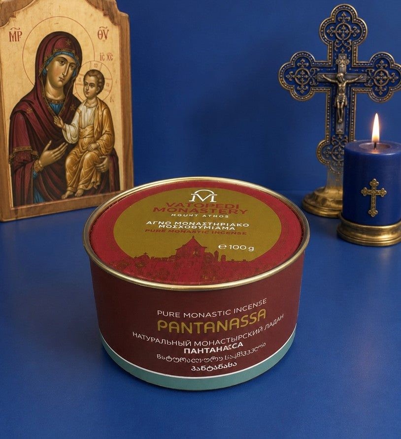 Pantanassa Monastic Incense from (Vatopedi Monastery) Mount Athos
