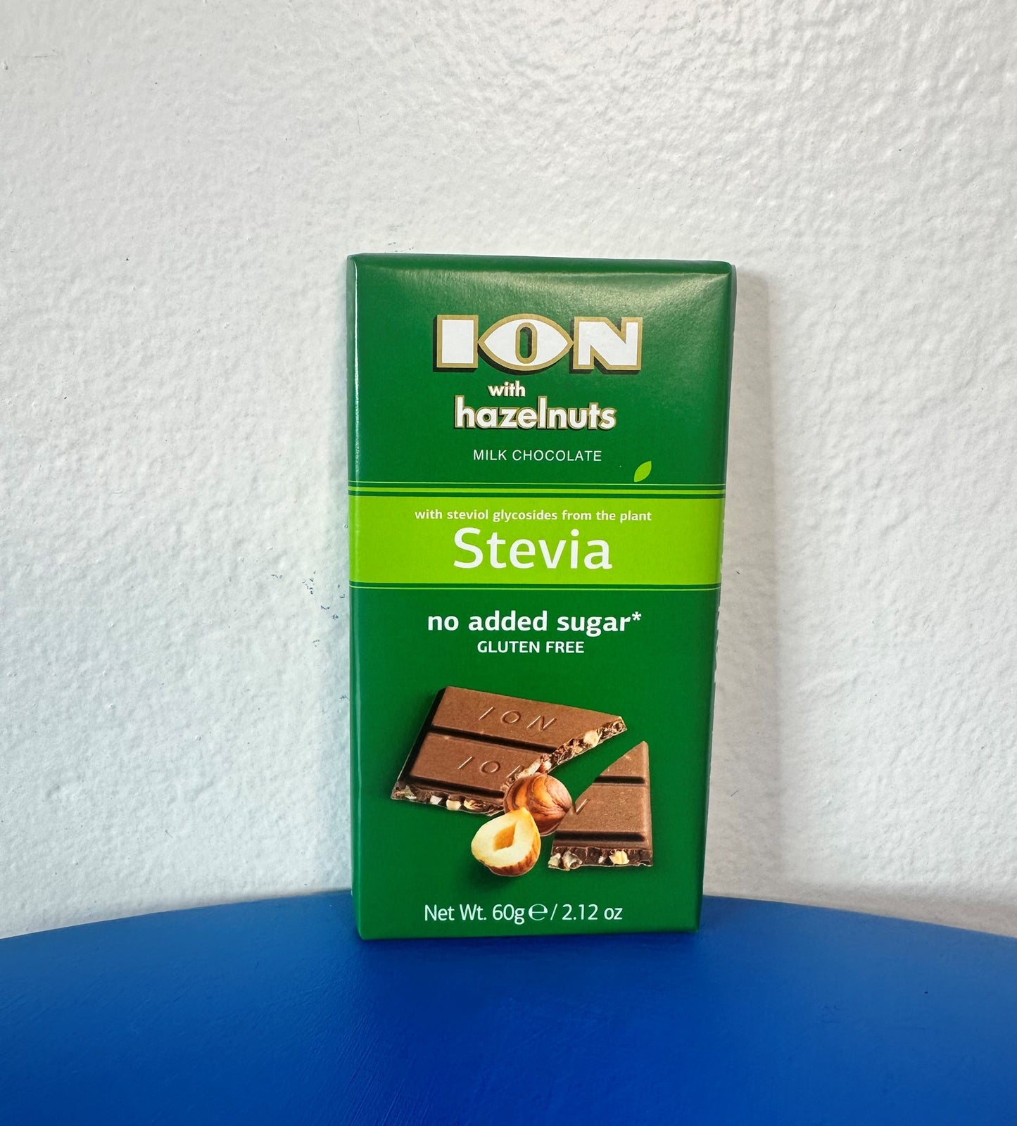 Stevia Chocolate with Hazelnuts (Gluten Free)