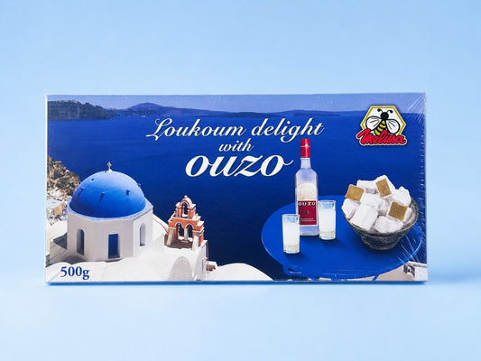 Loukoum Delight with Ouzo